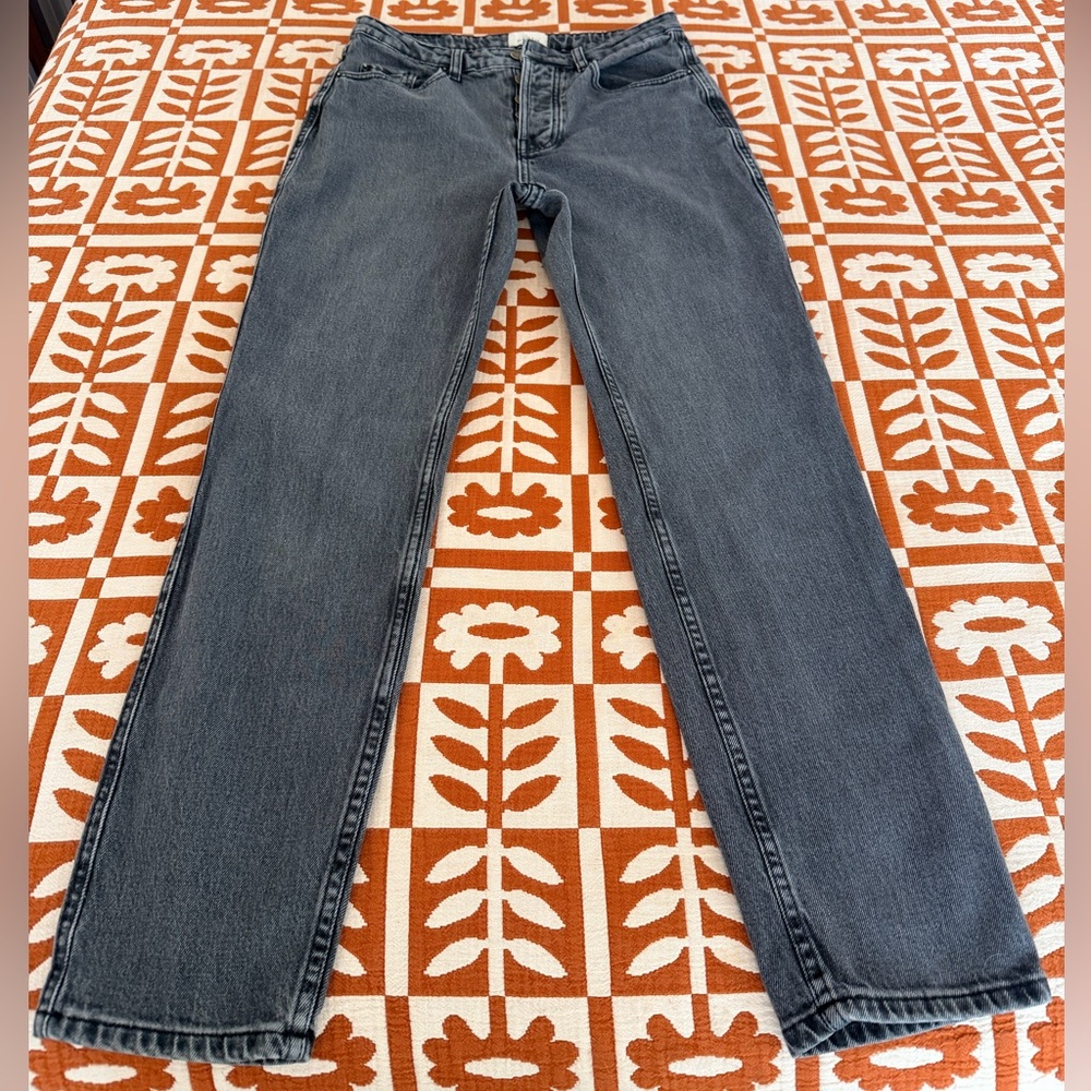 Sezane Brut Sexy Jeans in Middle Grey